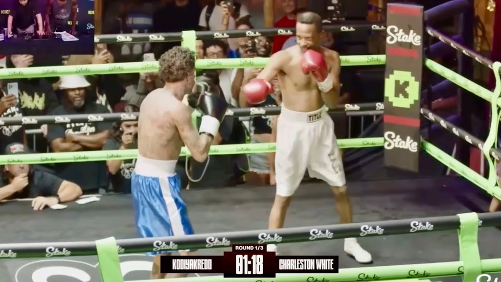 Charleston White vs Island Boy FULL FIGHT (Adin Ross Boxing Event)