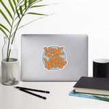 Made For Kings (Blue and Orange) Sticker